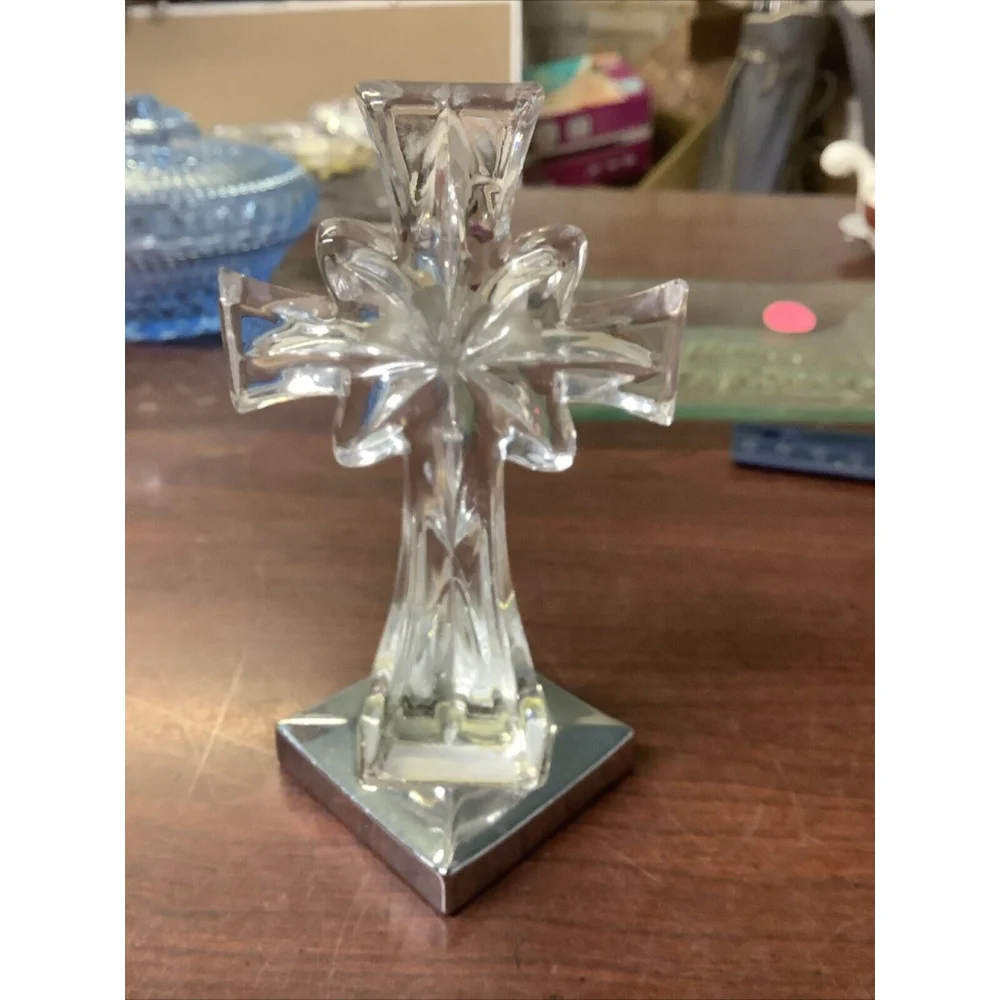Killarney Crystal Cross Made in Ireland Religion Catholic Religious Faith